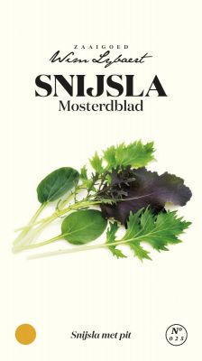 Snijsla Mosterdblad - Wim Lybaert Zaaigoed