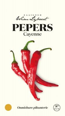 Pepers Cayenne - Wim Lybaert Zaaigoed