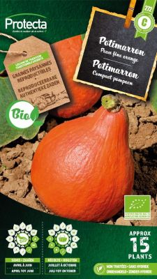 Potimarron BIO-01 - Protecta Traditionele Reproduceerbare Autenthentieke Zaden