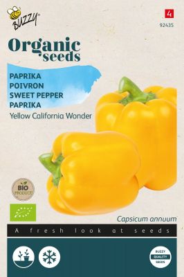 Buzzy Organic Paprika Yellow California Wonder (BIO)