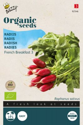 Buzzy Organic Radijs French Breakfast 3 (BIO)