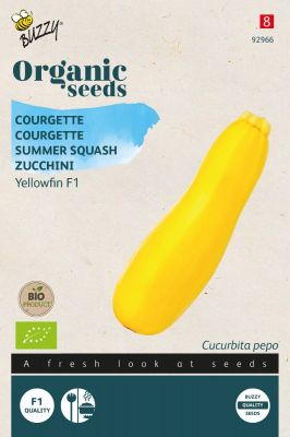 Buzzy Organic Courgette Yellowfin F1 (BIO)