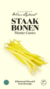 Staakbonen Monte Gusto - Wim Lybaert Zaaigoed