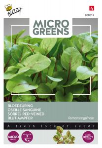 Buzzy Microgreens, Bloedzuring