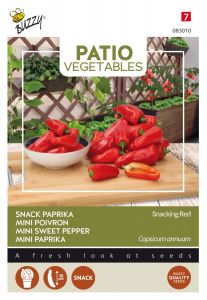 Buzzy Patio Veggies, Paprika Snacking Red