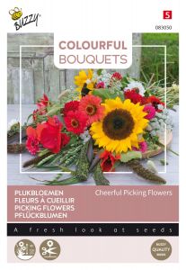 Buzzy Colourful Bouquets, Cheerfull Picking Flowers, Plukbloemen