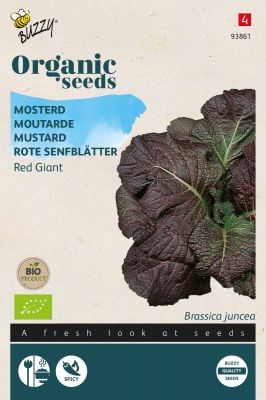 Buzzy Organic Mosterd Red Giant (BIO)